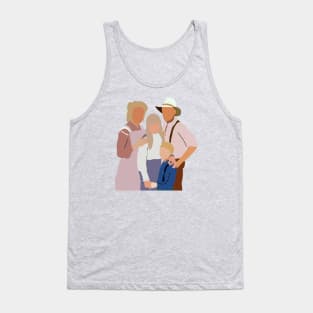 Dr Quinn Medicine Woman with her kids Tank Top